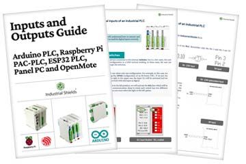 Entradas y salidas en PLC Industriales Arduino, ESP32 y Raspberry Pi