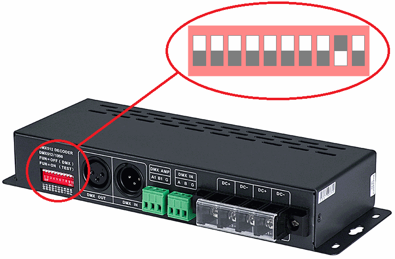 DMX Encoder Industrial Arduino PLC DMX Encoder Industrial Arduino PLC
