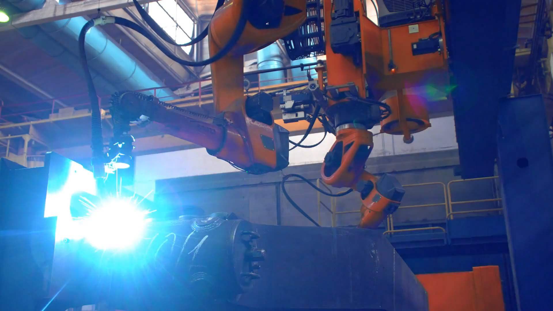 Automation of industrial robotic cells PLC Arduino