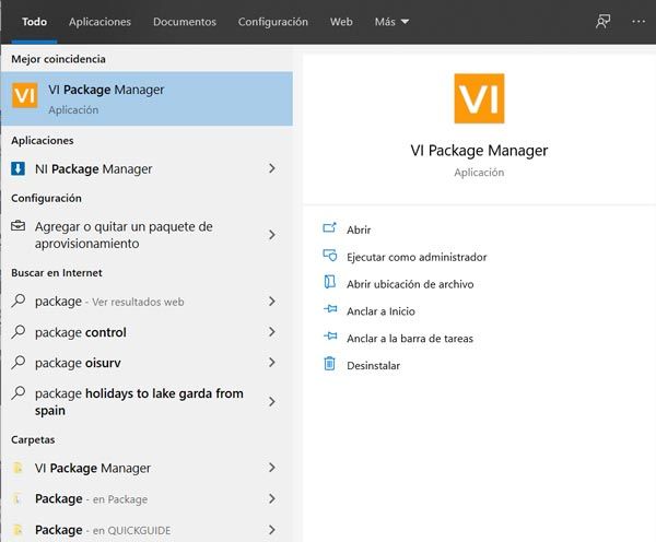 Descarga de VI Package Manager - Cómo instalar LabVIEW, NI VISA y VI Package Manager