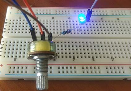 Led light - Industrial Arduino based PLC programming with LabVIEW 2