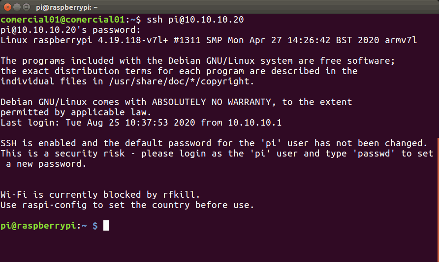 How to access the Raspberry industrial PLC