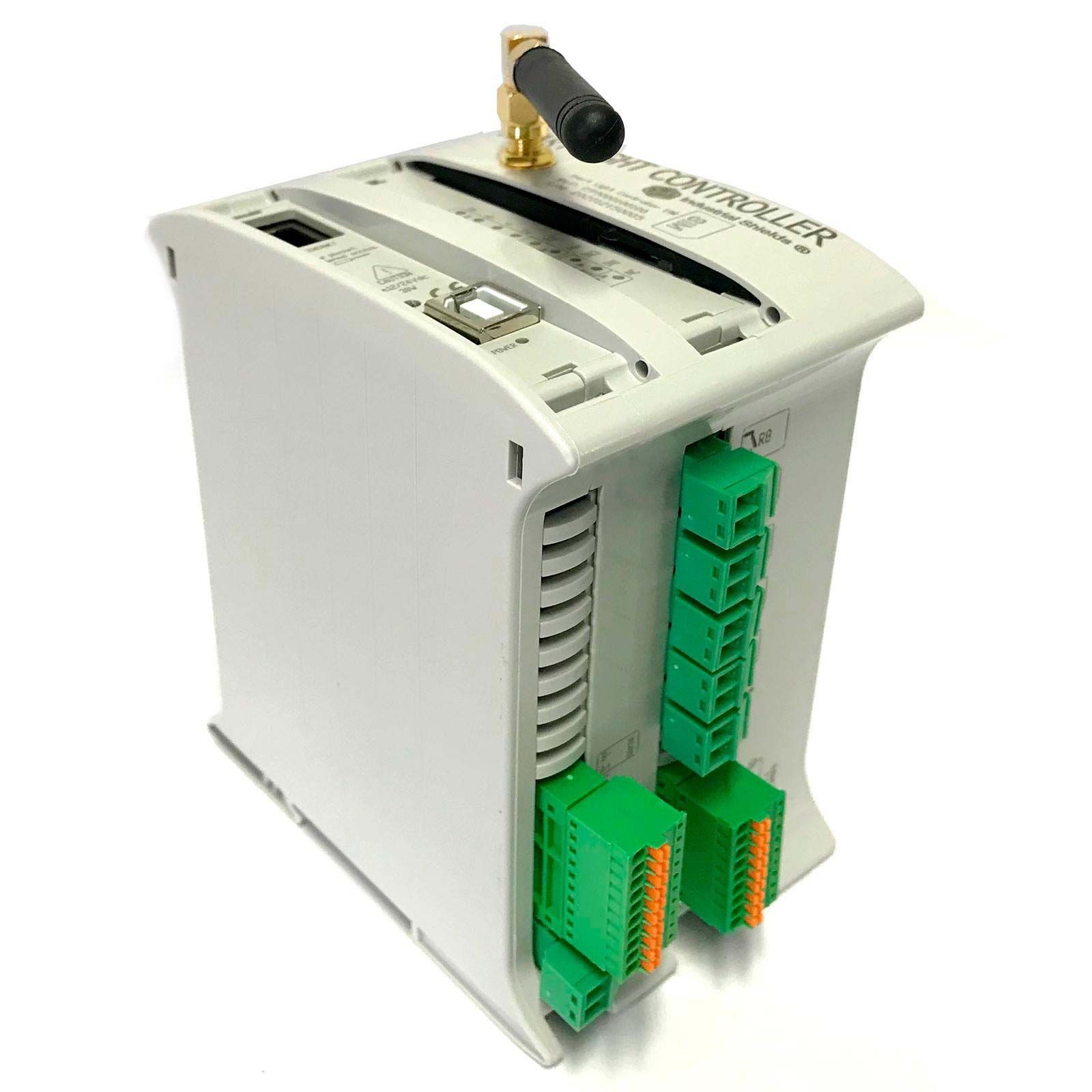 Smart Light Controller SLC19R by Industrial Shields with GPRS antenna
