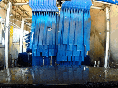 Automatic car wash process Automatic car wash process