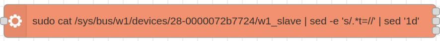 Step 1 - Node-RED Nodes - III. Temperature sensor & Raspberry PLC: How to parse the temperature using Node-RED