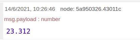 Step 4 - Node-RED Nodes - III. Temperature sensor & Raspberry PLC: How to parse the temperature using Node-RED