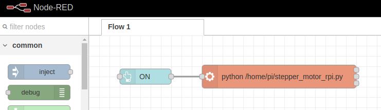 Pasos - Node-RED y tutorial de Raspberry Pi: Cómo hacer funcionar un motor paso a paso