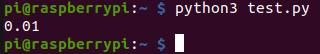 Python3 test - Speed Test Raspberry Pi PLC Outputs