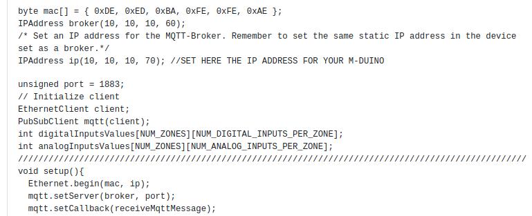 Código - Conexiones M-Duino 21+ - Solución de problemas MQTT en Windows