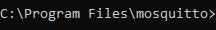 Mosquitto directory - Testing - MQTT troubleshooting in Windows