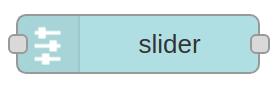 Slider - Nodes - Node-RED-Dashboard nodes - Node-RED Dashboard Example with Raspberry Pi based PLC