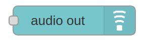 Audio out - Nodos - Nodos Node-RED-Dashboard - Ejemplo de Node-RED Dashboard con PLC basado en Raspberry Pi