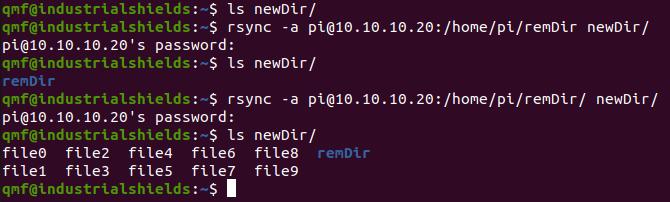 From remote to local 2 - How to sync local and remote directories with Raspberry PLC