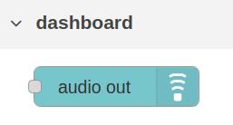 audio out - Node-RED Node - Tutorial Node-RED: Cómo reproducir audio en tu PLC / Panel PC basado en Raspberry Pi