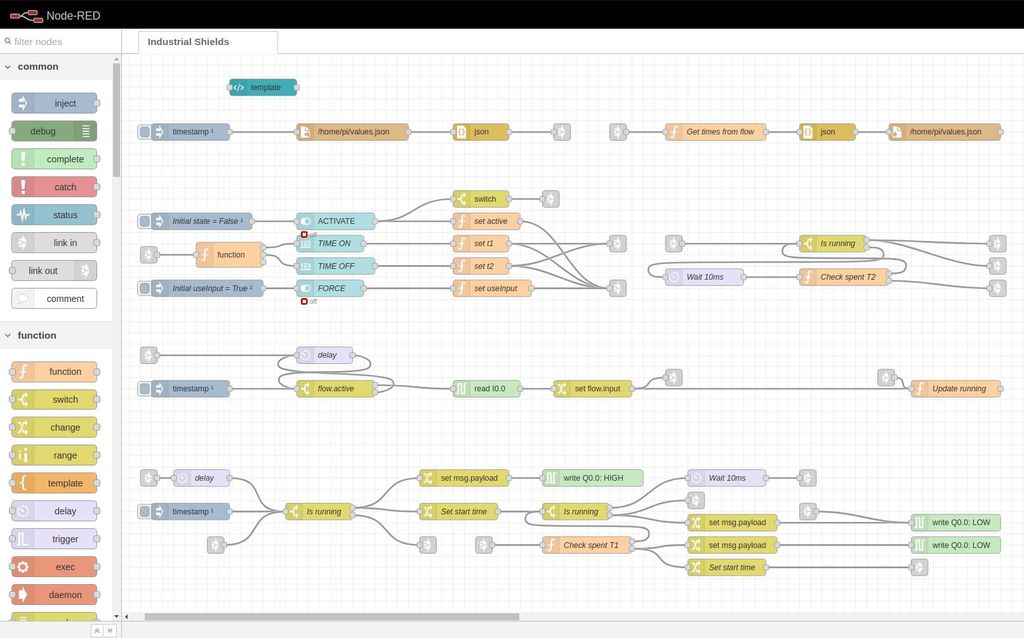 Node-RED example Dashboard - Node-RED Tutorial: Node-RED Example Project