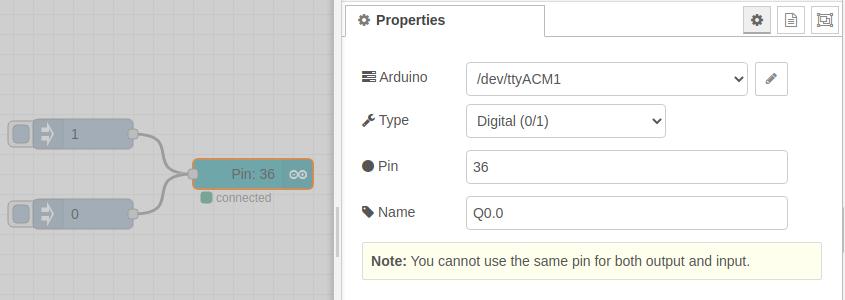 Configuration - How to connect Node-RED to Arduino-based PLC