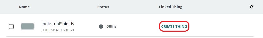 create things - Industrial Shields with Arduino Cloud Introduction