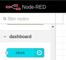 Tutorial de Node-RED: Cómo mostrar un reloj analógico en un Dashboard - Node-red-contrib-ui-clock