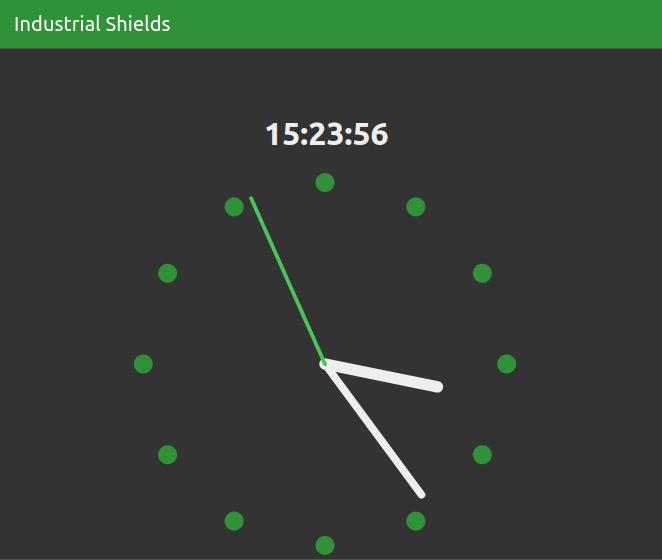 Node-RED Tutorial: How to display an analog clock in a Dashboard - Layout - Dashboard 2
