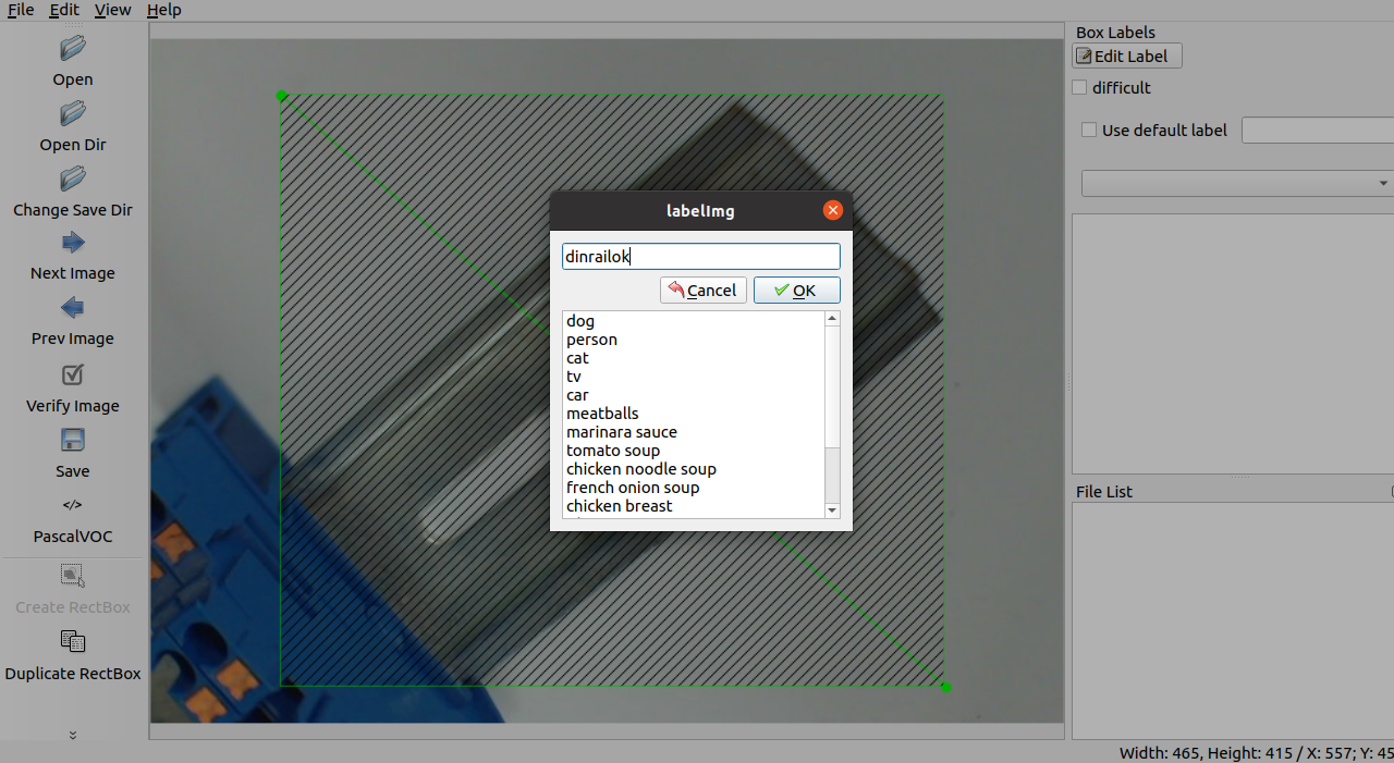 Labelling images for object detection 3 - Tutorial: Tensorflow Object Detection with Raspberry PLC | Machine Learning