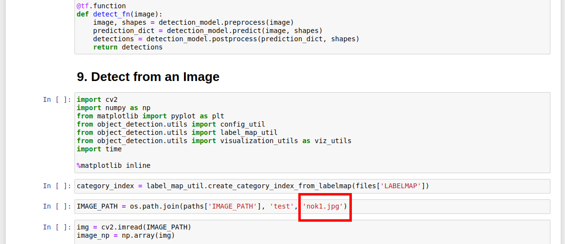 Detect from an image 2 - Tutorial: Tensorflow Object Detection with Raspberry PLC | Machine Learning