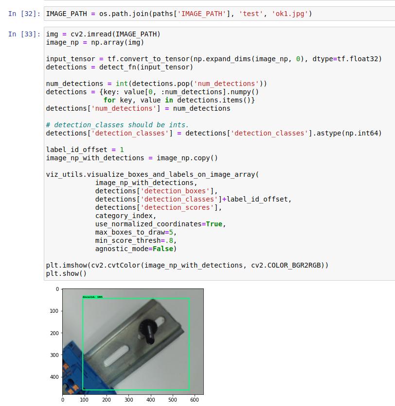 Detectar a partir de una imagen 3 - Tutorial: Detección de objetos con Tensorflow y Raspberry PLC | Machine Learning Detectar a partir de una imagen 3 - Tutorial: Detección de objetos con Tensorflow y Raspberry PLC | Machine Learning