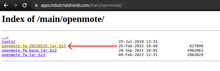 Index of openmote B - Get the temperature, humidity and pressure with the OpenMote Sensor Board