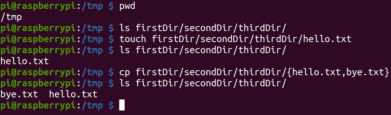 Comma and braces operators - First steps using Raspberry Pi based PLC's