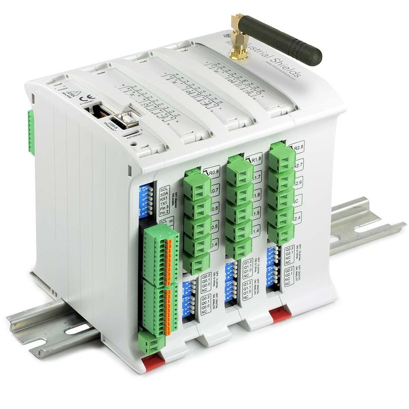 Arduino PLC for de monitoring of production in rotary ovens for bakeries