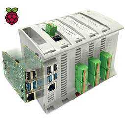 Industrial PLC with original Raspberry Pi