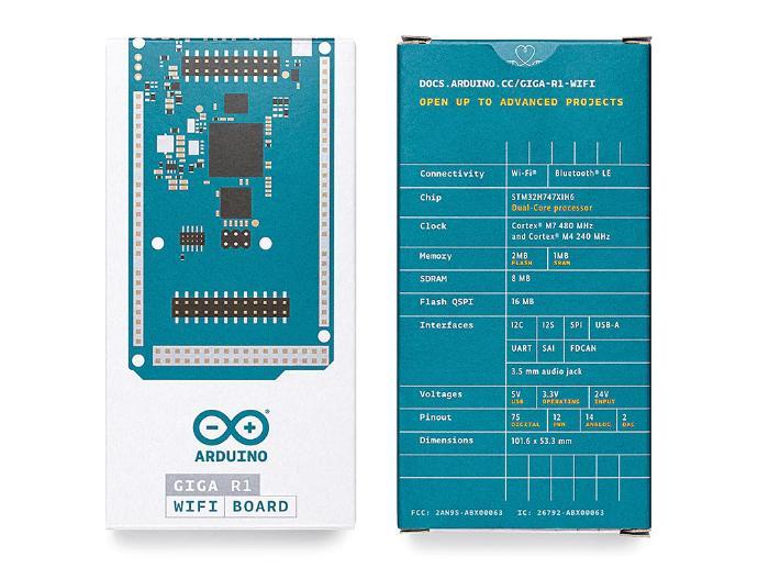 Placa Arduino Giga R1 WiFi