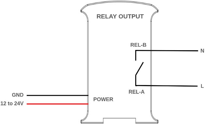 ESP32 PLC 14 relay outputs diagram