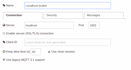 Connection - Chapter 2 - Develop you SCADA Application based on Node-RED