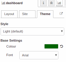 Dashboard Theme - Chapter 2 - Develop your SCADA application based on Node-RED