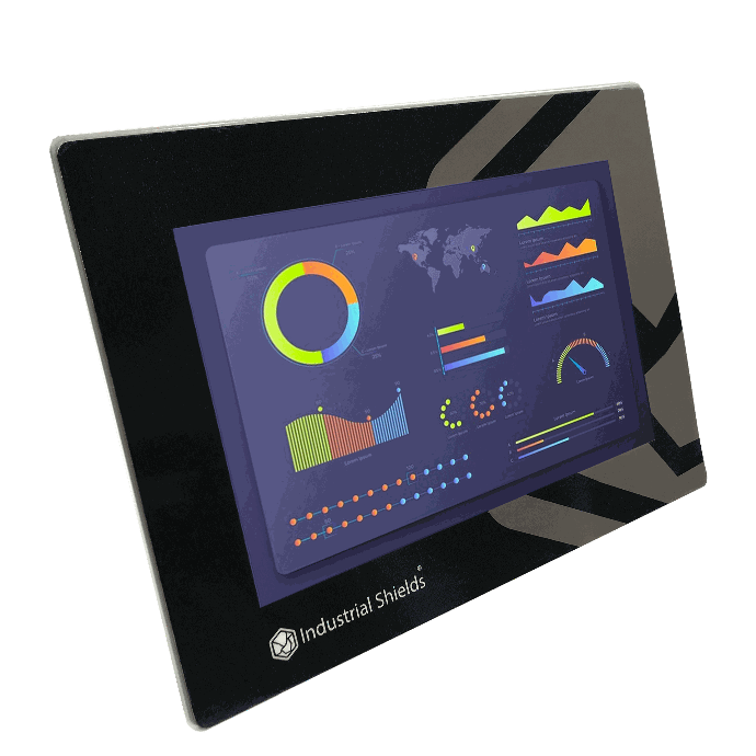 Data Control with Touchberry Pi Panel PC