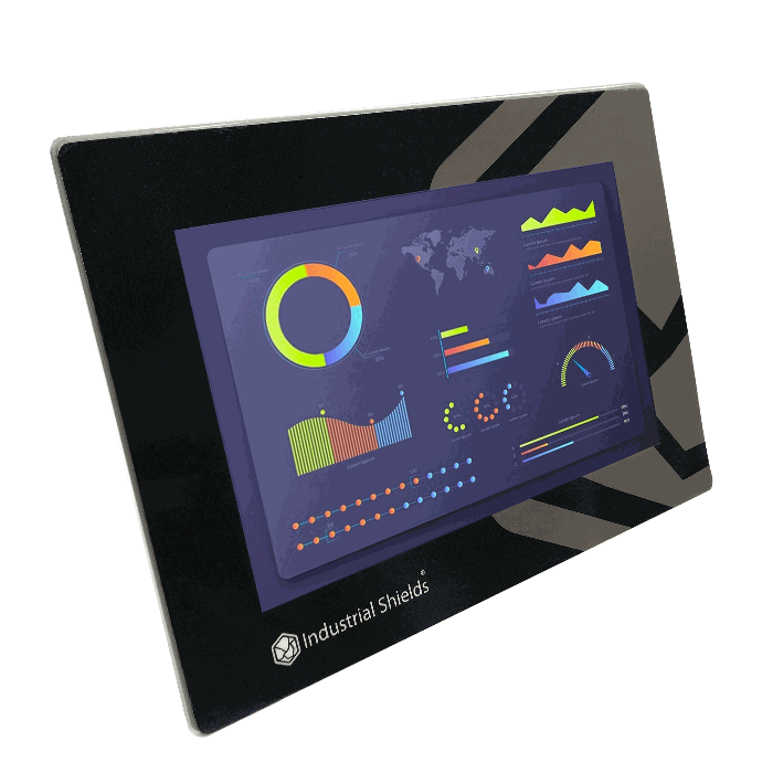 TouchBerry Pi Panel PC 10.1" Data control with TouchBerry Pi Panel PC 10.1"
