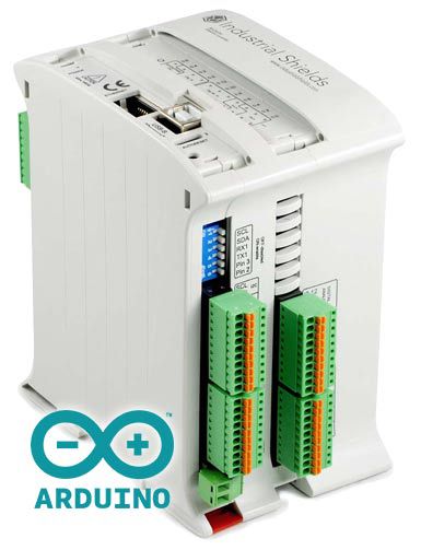 Industrial Programmable Logic Controller, based on Arduino original boards