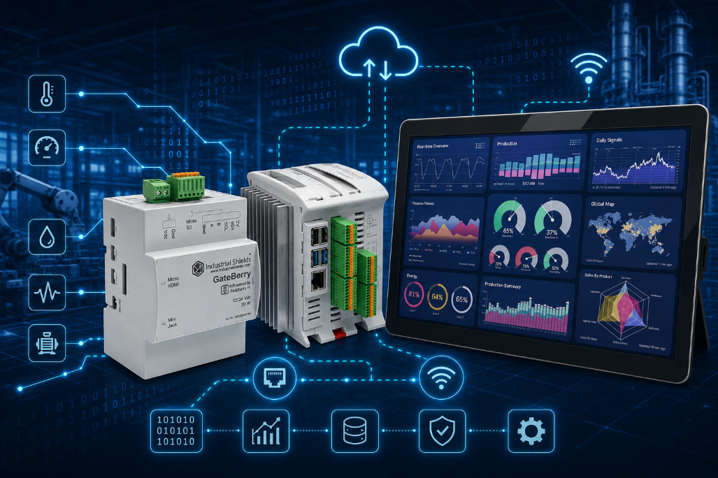 GateBerry, Raspberry PLC and Touchberry are redefining the edge
