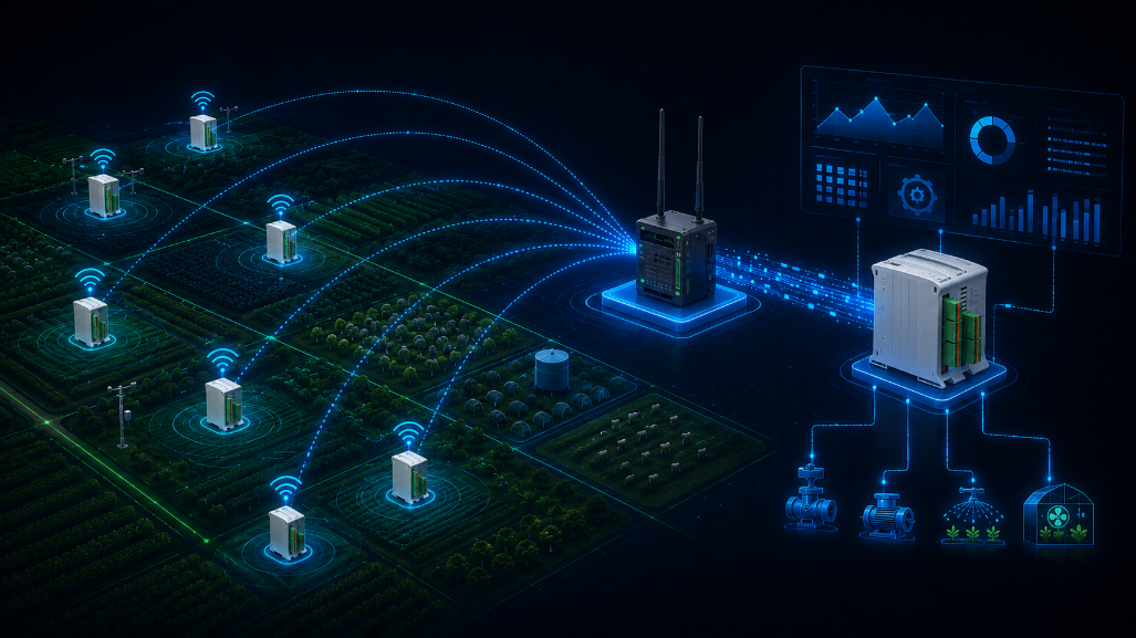 LoRaWan distributed architecture