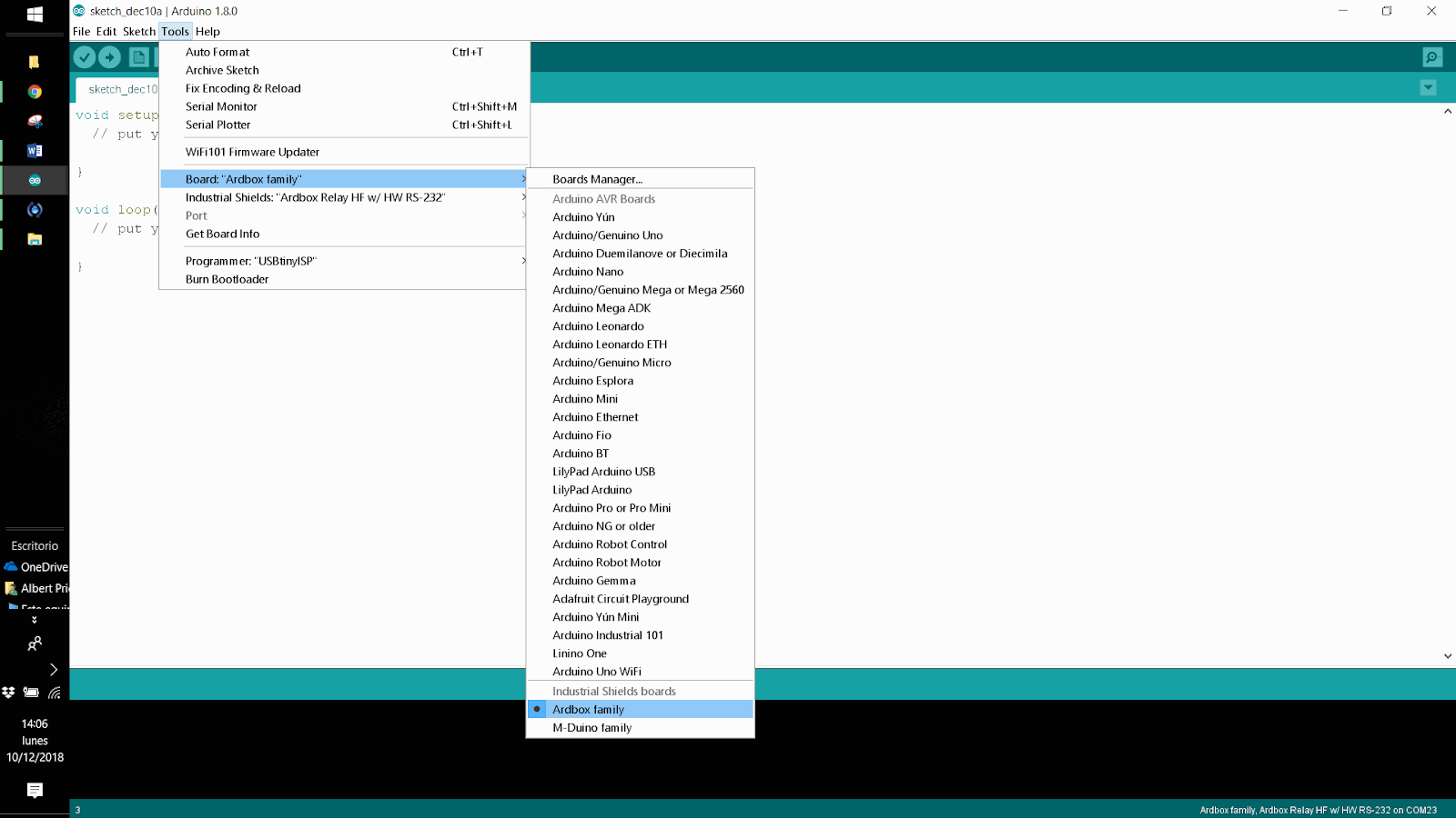 Install boards Arduino IDE - PLC Arduino