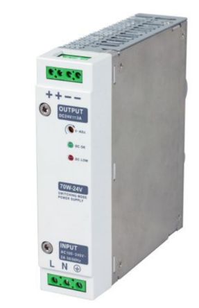 ^^DIN RAIL Power Supply, ac-dc, 120W, 1 Output 5A at 24Vdc