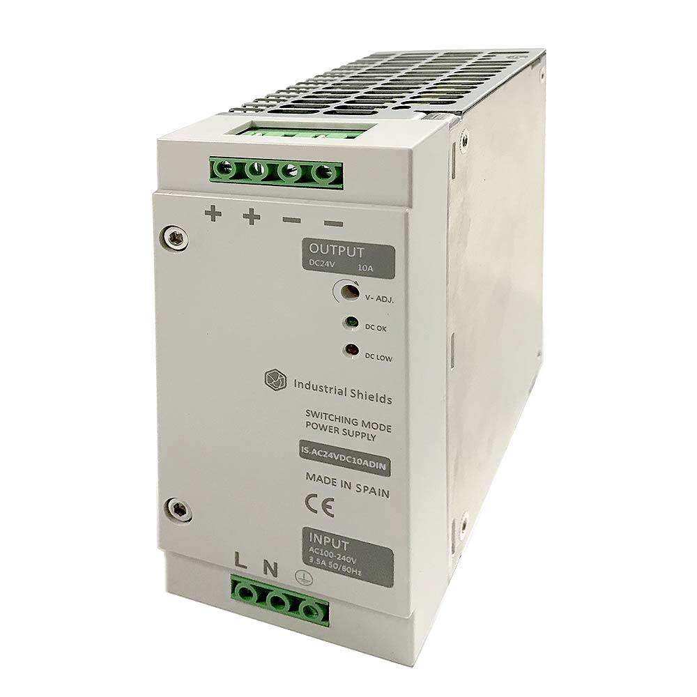 ^^DIN RAIL Power Supply, ac-dc, 240W, 1 Output 10A at 24Vdc