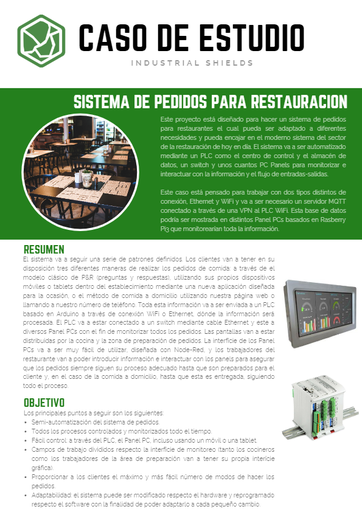 Caso de estudio - Sistema de pedidos para restauración