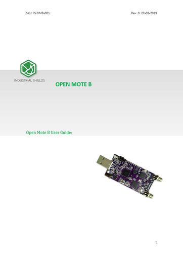 OpenMote User Guide