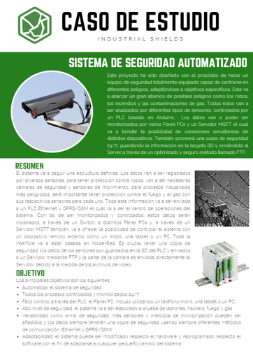 Caso de Estudio - Sistema de Seguridad Automatizado