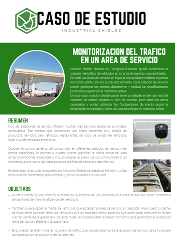 Caso de estudio - Monitorización del tráfico en un área de servicio