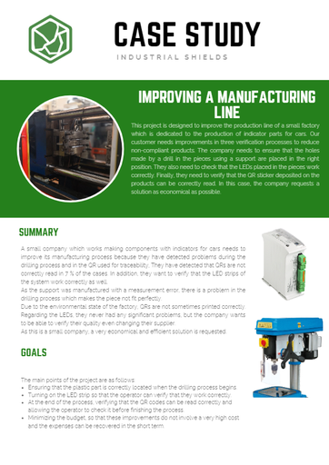 Case Study (ENG) - Manufacturing line