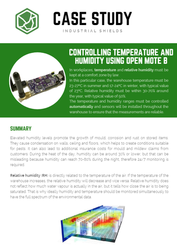 Case Study (ENG) - Temperature and humidity