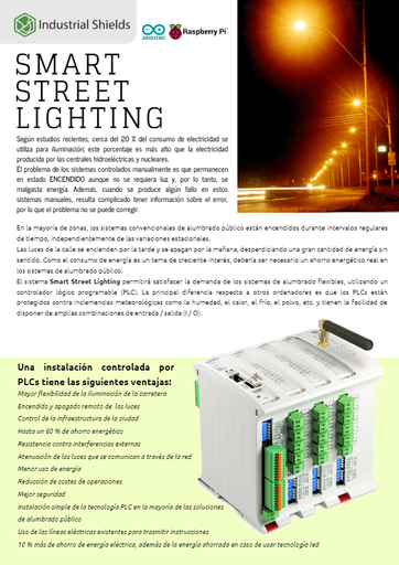 Smart street lighting (ESP)