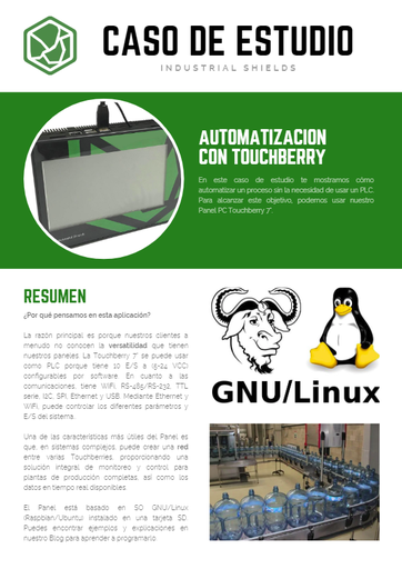 CASO ESTUDIO (ESP) - Automatización con Touchberry